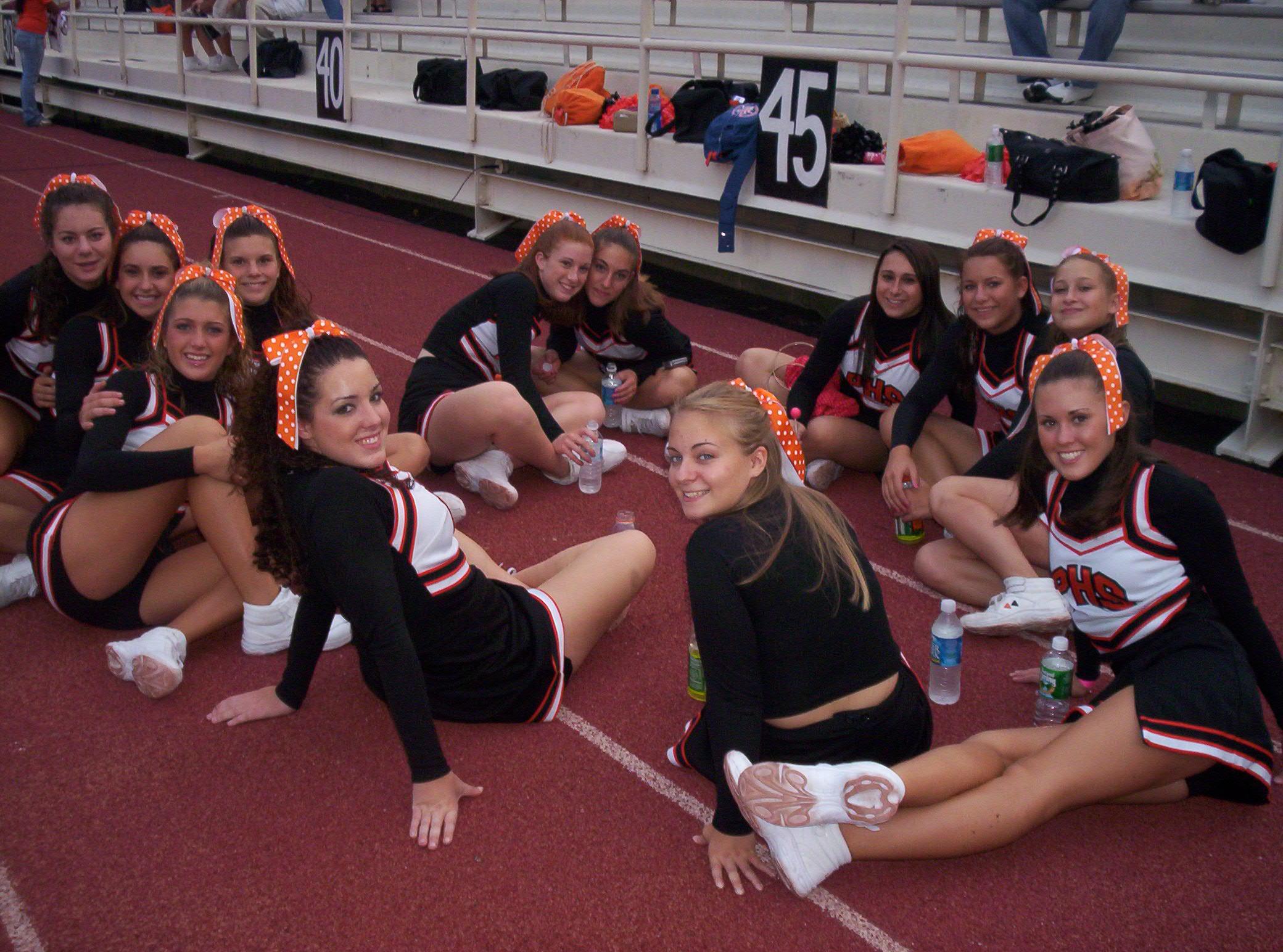 Pennsbury (PA) High School Cheerleaders - Pennsbury_FootballGirls2.